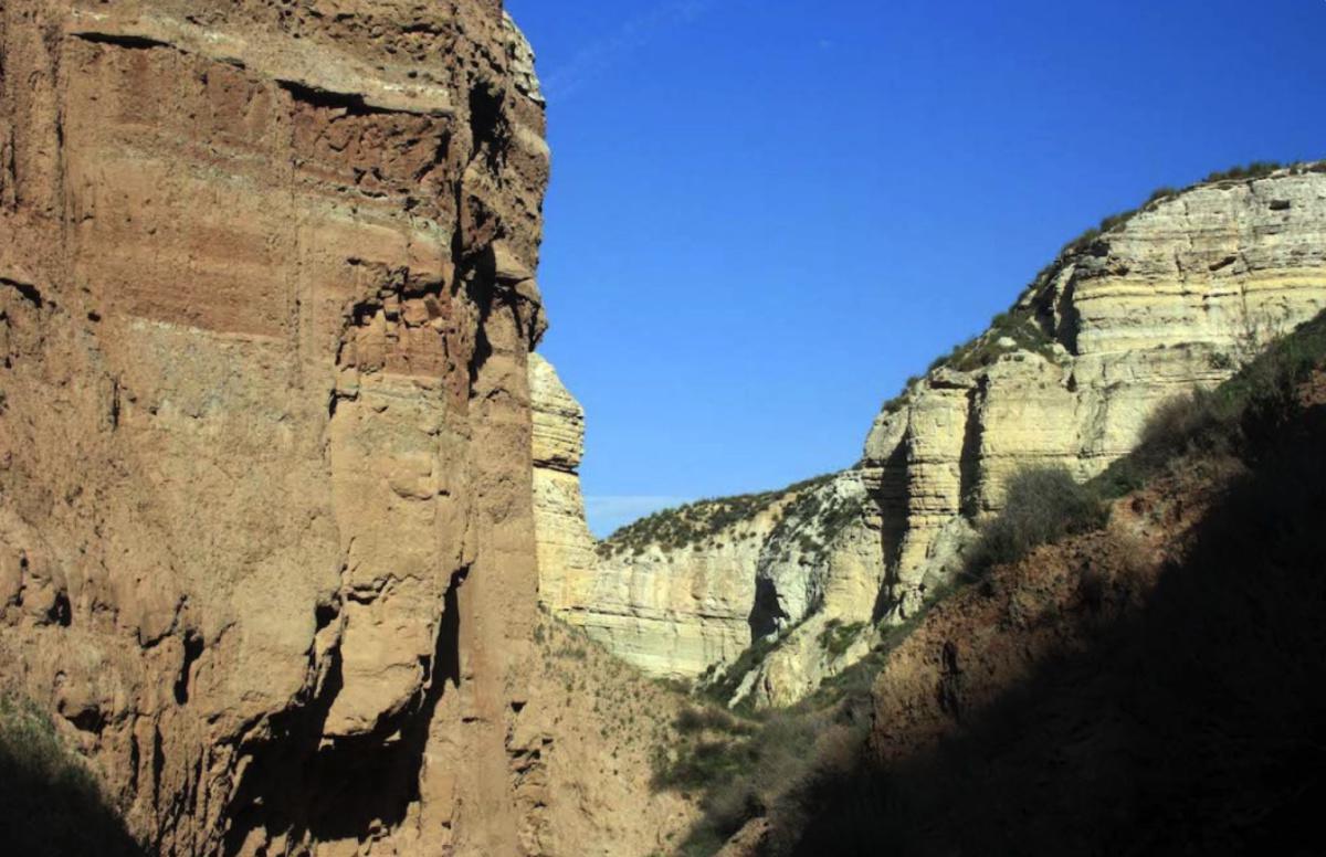 Falla de Baza - Cañada del Gállego - Geoparque de Granada