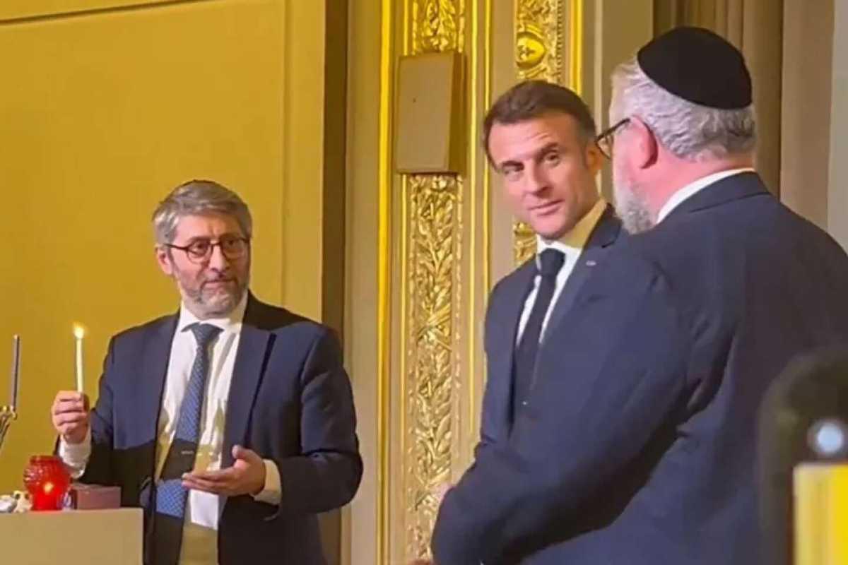 Macron's Hanukkah Celebration Stirs Secularism Debate in France