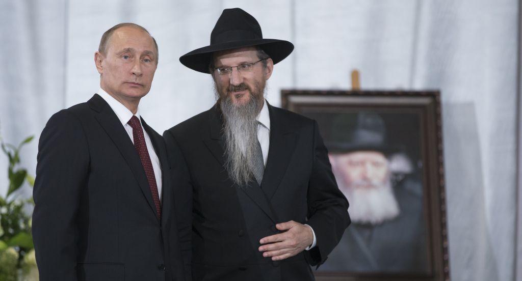 Rabbi Berel Lazar en Israël: Appel à Poutine pour la libération des otages en Gaza