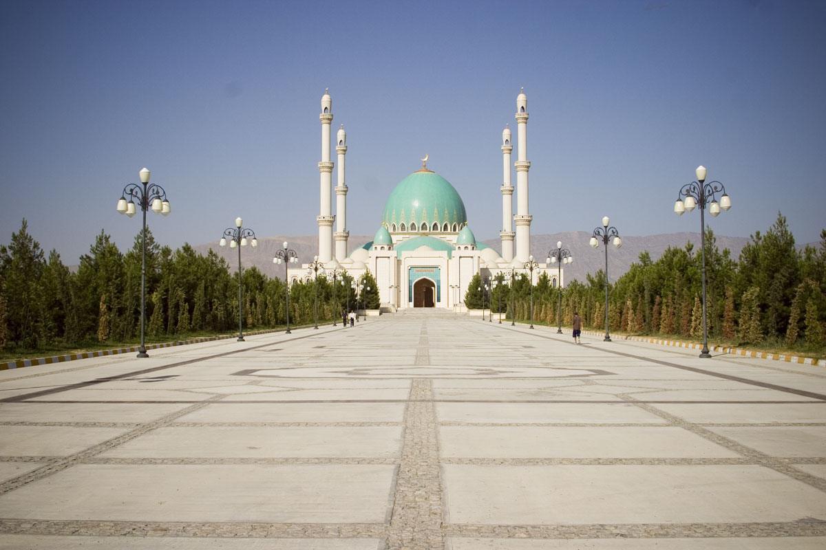 Saparmurad Hajji Mosque in Ashgabat - Turkmenistan