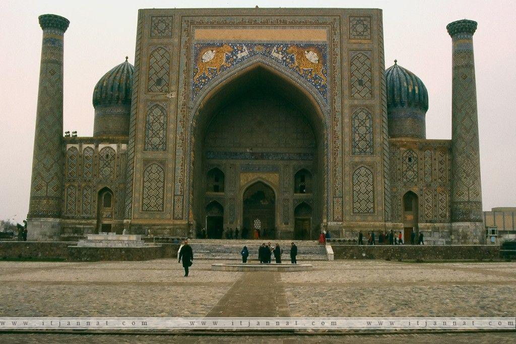 Sher Dor Madrasah in Samarkand - Uzbekistan