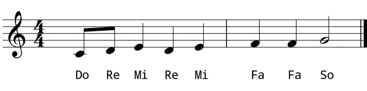 L2 Day 1 Sight Singing #1 L2 Day 1 Sight Singing #1