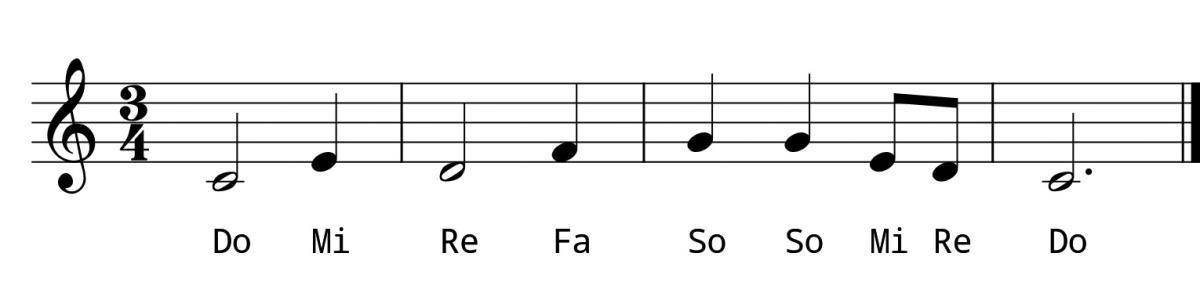 L2 Day 4 Sight Singing #1