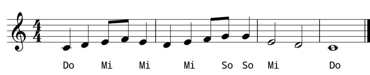 L2 Day 9 Sight Singing #1
