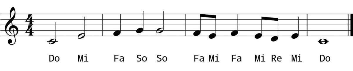 L3 Day 1 Sight Singing #1