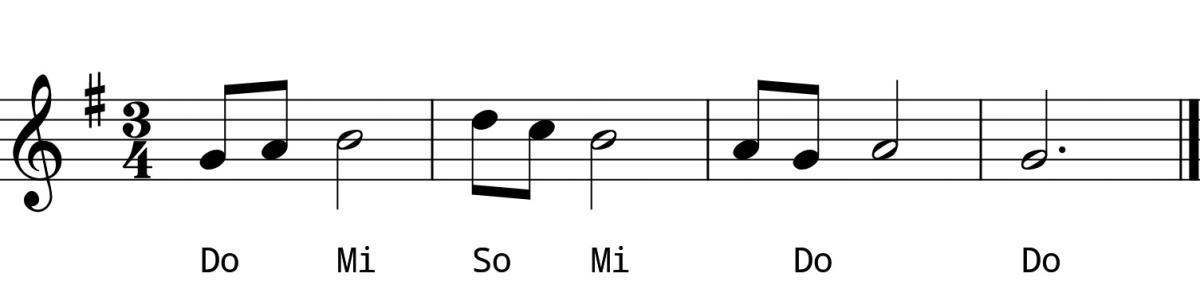 L3 Day 6 Sight Singing #1