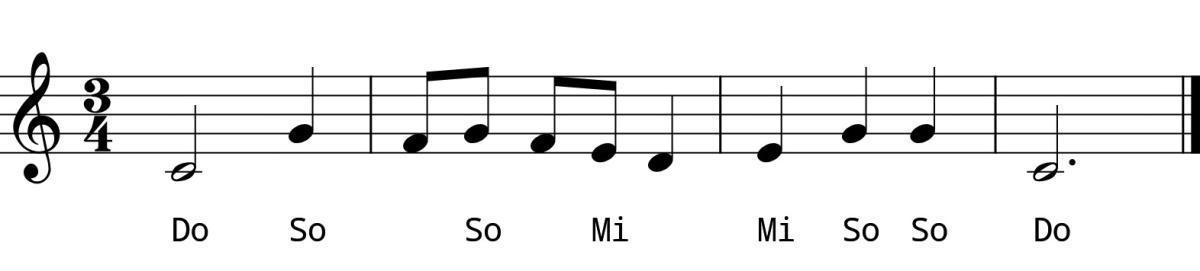 L3 Day 8 Sight Singing #1