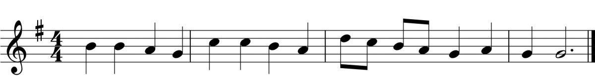 L3 Day 12 Sight Singing #1 L3 Day 12 Sight Singing #1