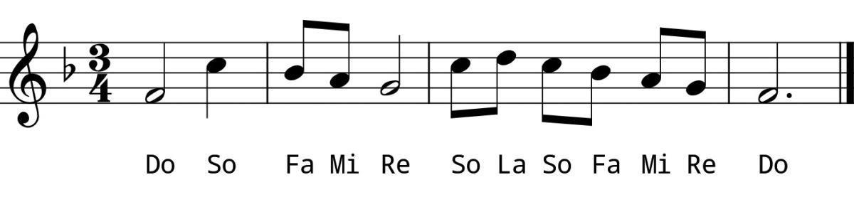 L4 Day 3 Sight Sing #1 High Voice