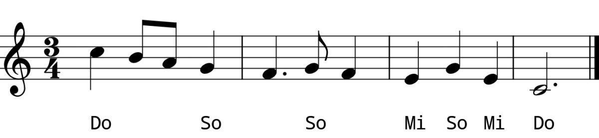 L4 Day 8 Sight Sing #1 Low Voice