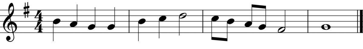 L4 Day 12 Sight Sing #1 High Voice