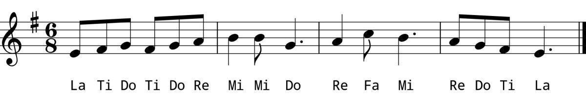 L5 Day 3 Rhythm and Sight Singing #1 Low Voice