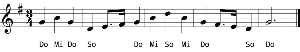 L5 Day 4 Rhythm and Sight Singing #1 Low Voice