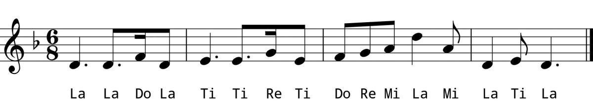 L6 Day 3 Rhythm and Sight Sing #1 Low Voice L6 Day 3 Rhythm and Sight Sing #1 Low Voice
