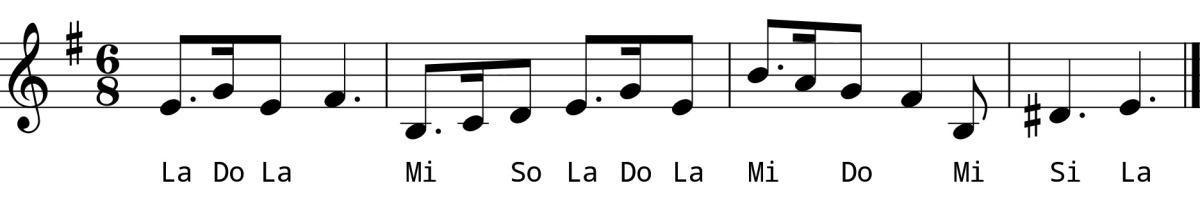 L6 Day 8 Rhythm and Sight Sing #2 L6 Day 8 Rhythm and Sight Sing #2