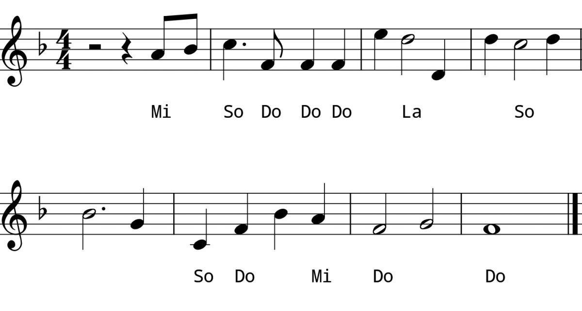 L6 Day 8 Rhythm and Sight Sing #1 L6 Day 8 Rhythm and Sight Sing #1