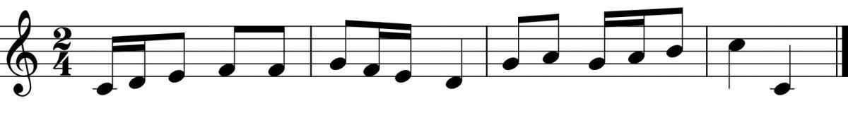 L6 Day 12 Rhythm and Sight Sing #2 L6 Day 12 Rhythm and Sight Sing #2