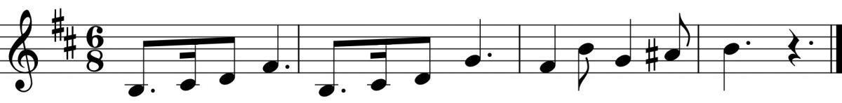 L6 Day 13 Rhythm and Sight Sing #1 L6 Day 13 Rhythm and Sight Sing #1