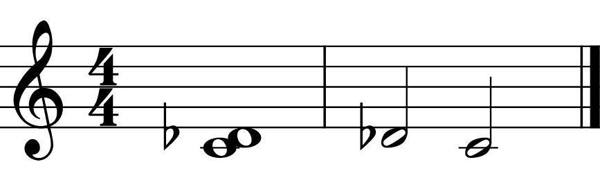 Minor 2nd Descending 