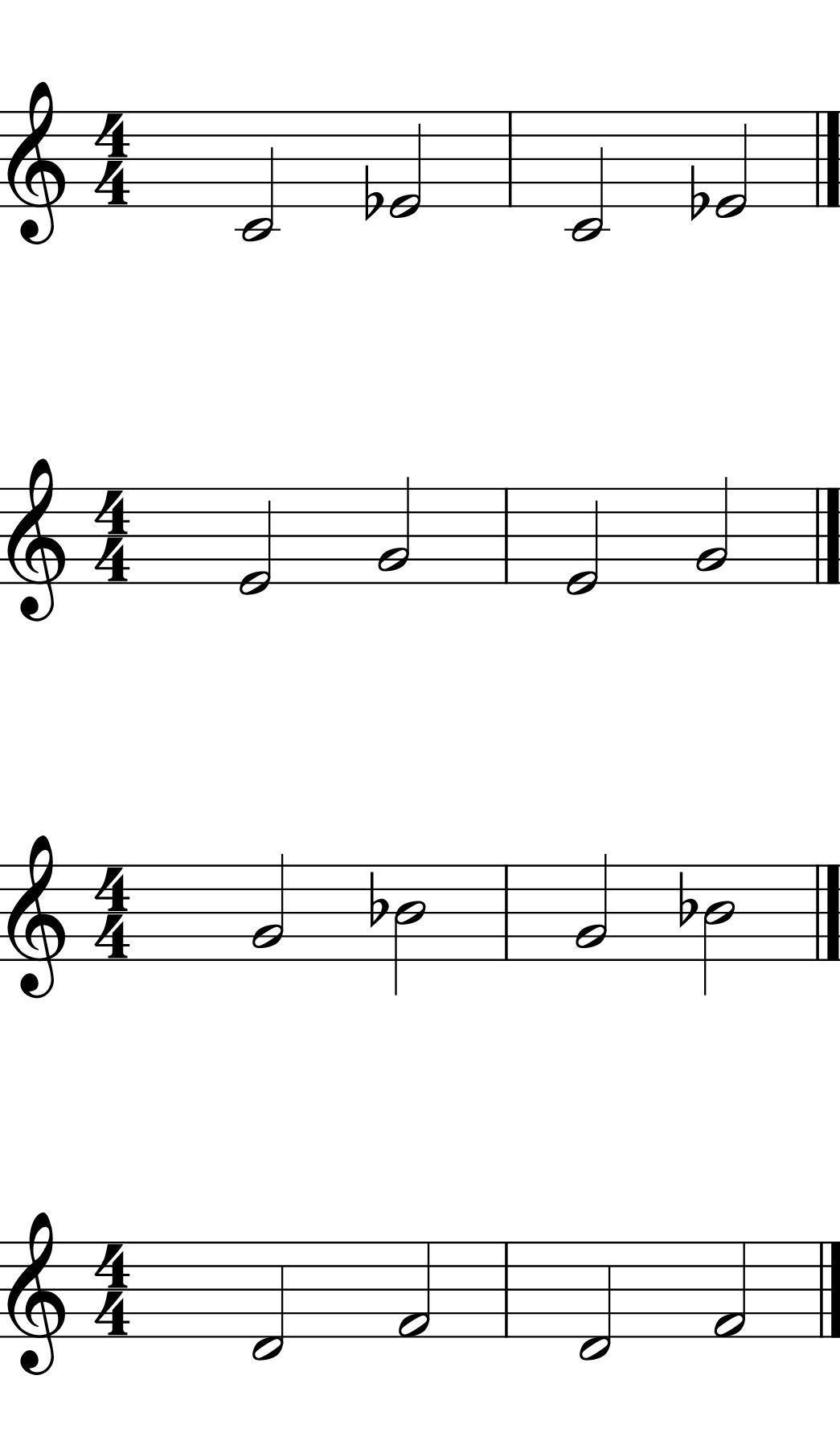 Minor 3rd Ascending Varied Pitches
