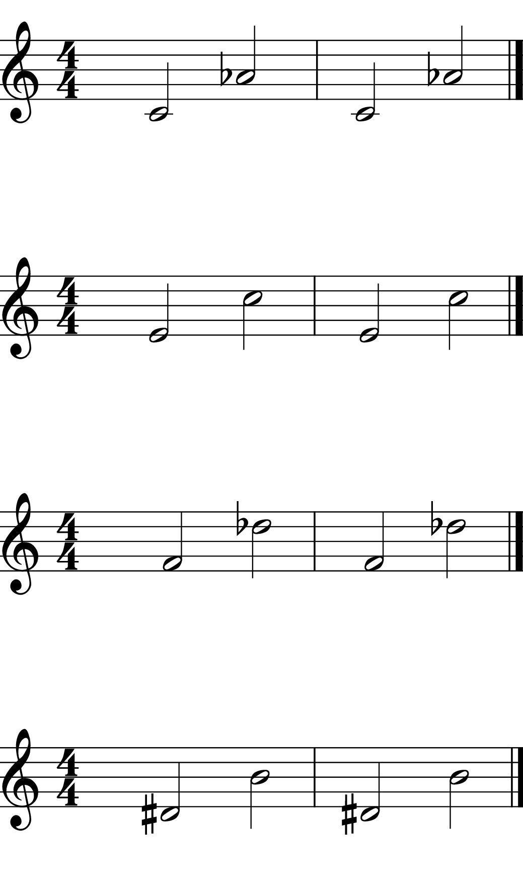 Minor 6th Ascending Varied Pitches