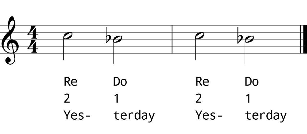 Major 2nd Descending Practice Strategies