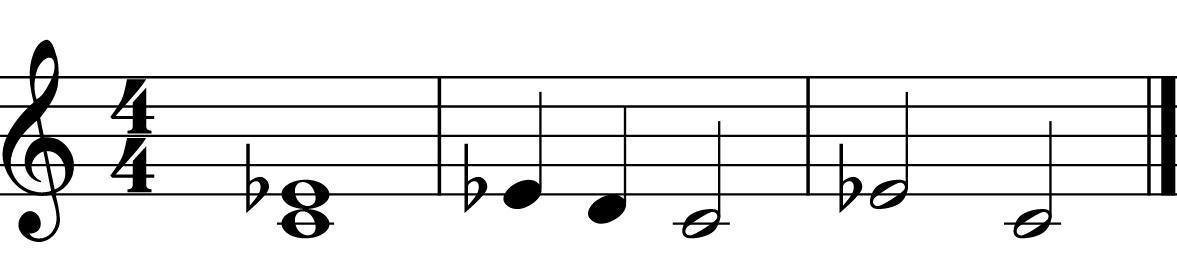 Minor 3rd Descending