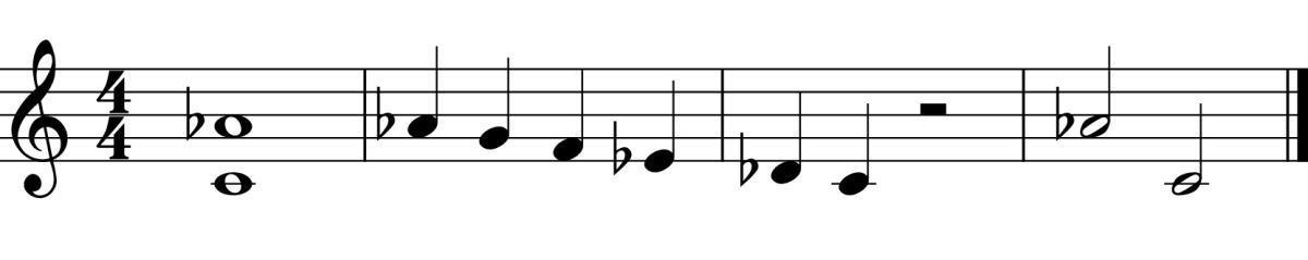 Minor 6th Descending