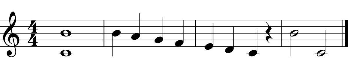 Major 7th Descending