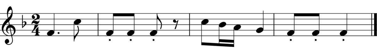 Int. II Rhythm #15 Int. II Rhythm #15