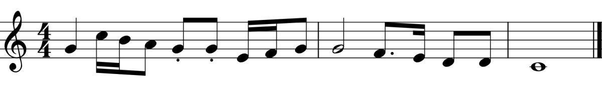 Int. II Rhythm #13