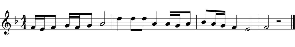Int. II Rhythm #6