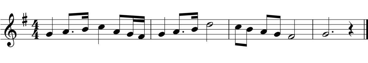 Int. II Rhythm #1
