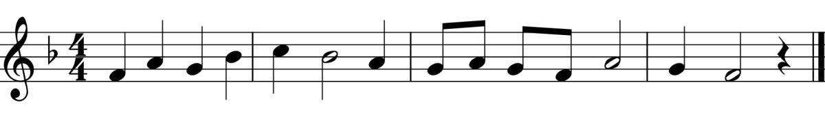 Rookie II Sight Singing #14