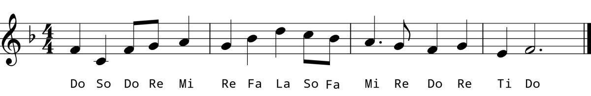Int. I Sight Singing #13 Int. I Sight Singing #13