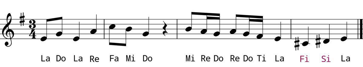 Int. I Sight Singing #12