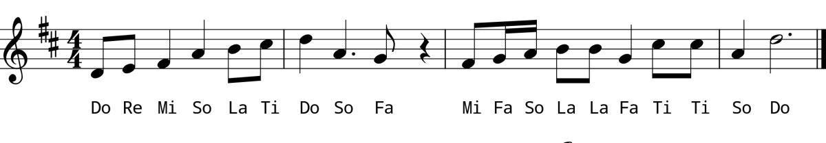 Int. I Sight Singing #11 Int. I Sight Singing #11