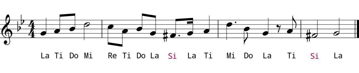 Int. I Sight Singing #8