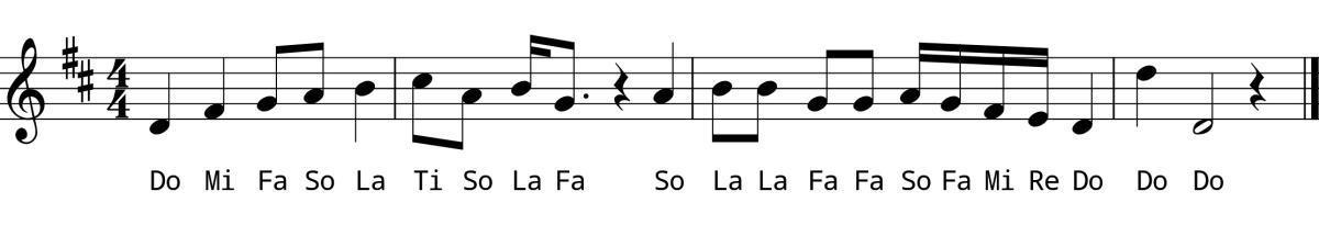 Int. I Sight Singing #7 Int. I Sight Singing #7