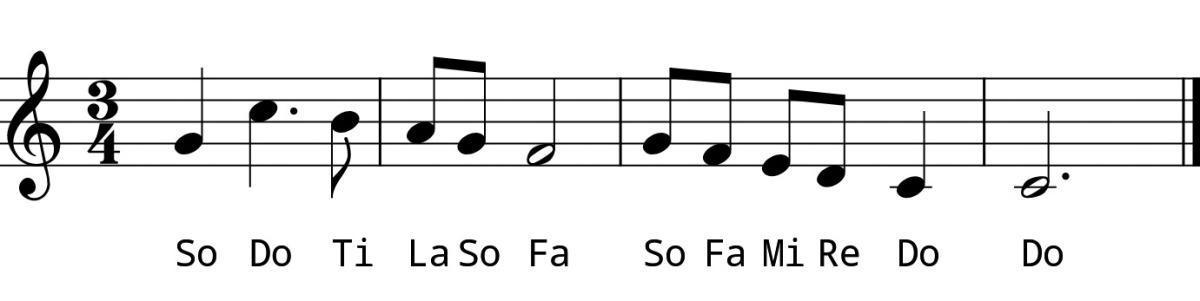 Int. I Sight Singing #2