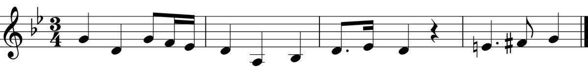 Int. II Sight Singing #15