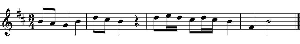 Int. II Sight Singing #9 Int. II Sight Singing #9