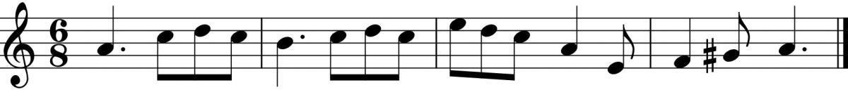 Int. II Sight Singing #5