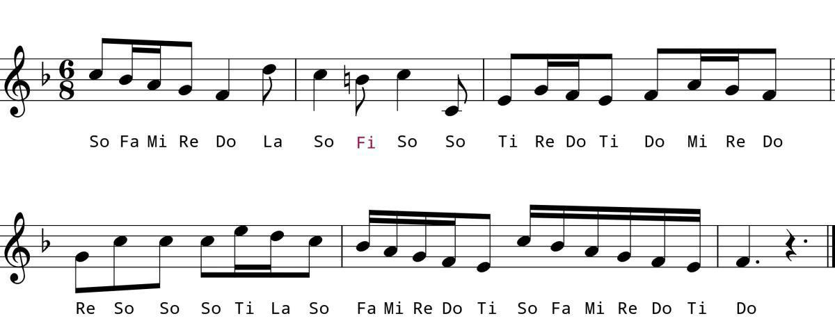 Ace I Sight Singing #11