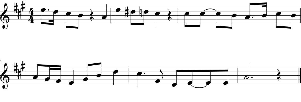Ace II Sight Singing #7 Low Voice