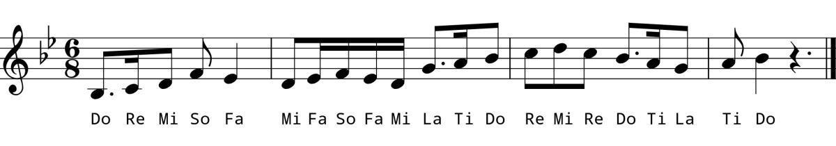 L7 Day 1 Sight Singing #1 Low Voice