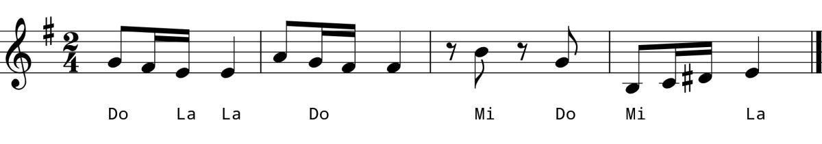 L7 Day 5 Sight Singing #2