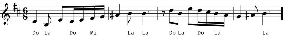L7 Day 7 Sight Singing #2 Low Voice
