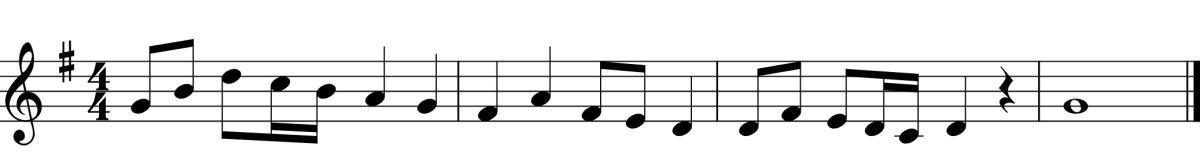 L7 Day 9 Sight Singing #1 L7 Day 9 Sight Singing #1