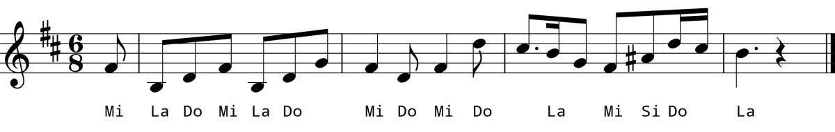 L8 Day 5 Sight Singing #2 Low Voice L8 Day 5 Sight Singing #2 Low Voice